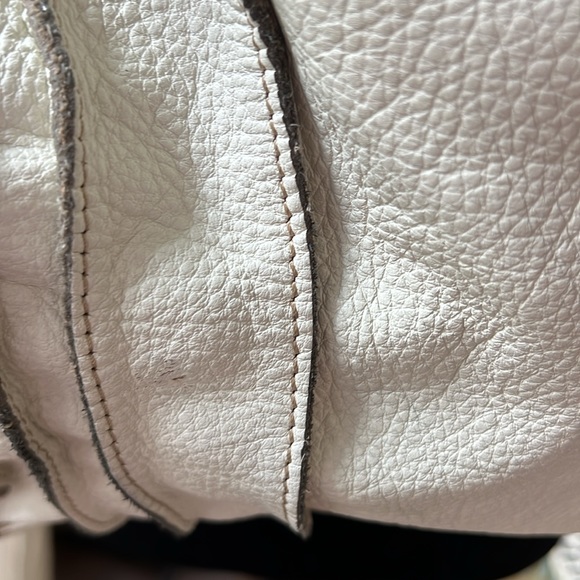 Charles David leather hobo cream color - Picture 5 of 14